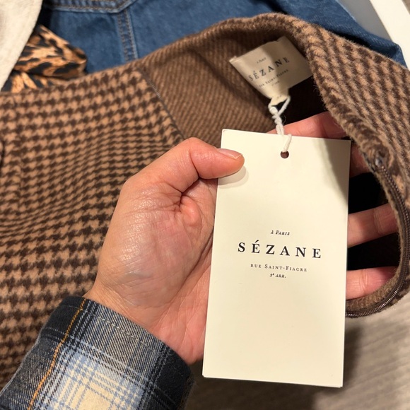 Sezane jacket + skirt set - Picture 7 of 8